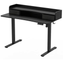 Spacetronik Elektra regulējams galds ar plauktiem 120x60 18 Spacetronik Elektra regulējams galds ar plauktiem 120x60 18