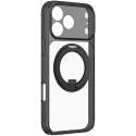 AmazingThing Titan Pro Spin Lens Case for iPhone 18 Pro with Rotating Ring and Lanyard Holder, Compatible with MagSafe – Black