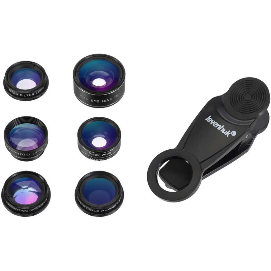 Levenhuk Lens S7 nutitelefoni objektiivikomplekt
