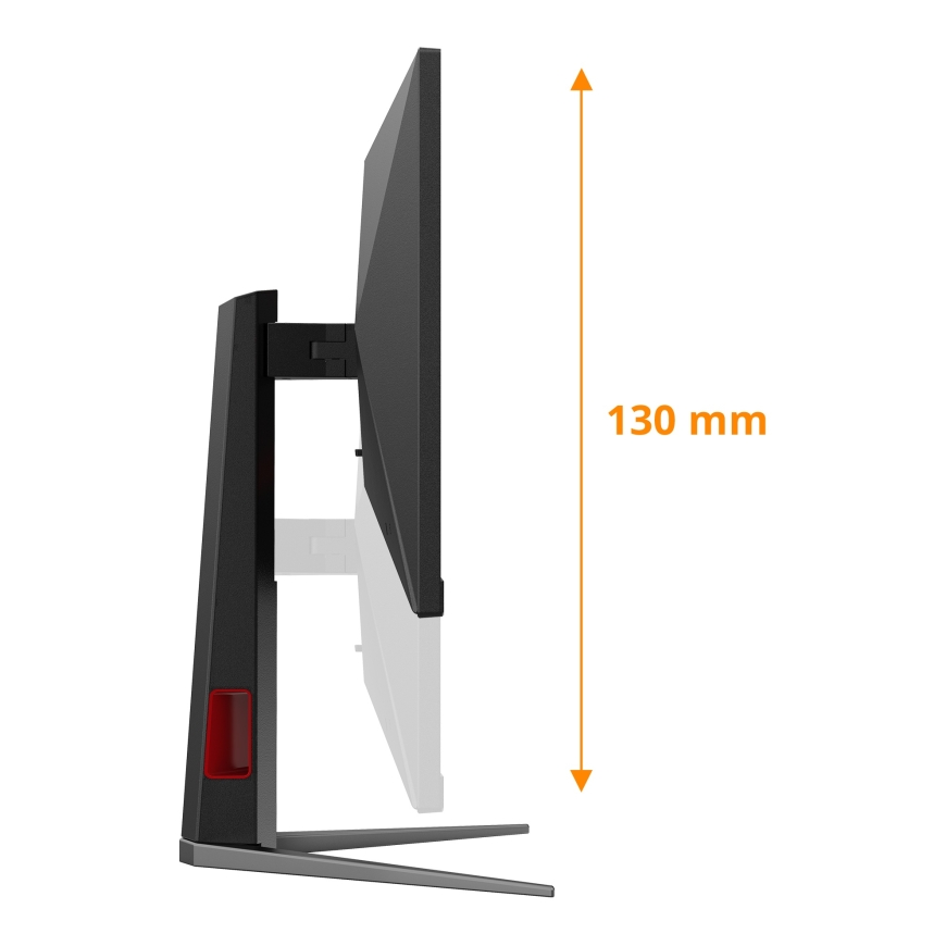 AOC G4 24G4HA tietokoneen litteä näyttö 60,5 cm (23.8") 1920 x 1080 pikseliä Full HD LED Musta, Puna – 3
