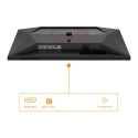 AOC G4 24G4HA kompiuterio monitorius 60,5 cm (23.8") 1920 x 1080 pikseliai „Full HD“ LED Juoda, Raud AOC G4 24G4HA kompiuterio monitorius 60,5 cm (23.8") 1920 x 1080 pikseliai „Full HD“ LED Juoda, Raud
