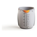 Ototo - silicone measuring cup with cent - orange