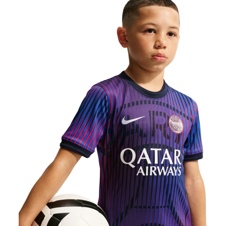 Nike Paris Saint-Germain T-särk lastele lilla IQ6946 420 (S) – 3