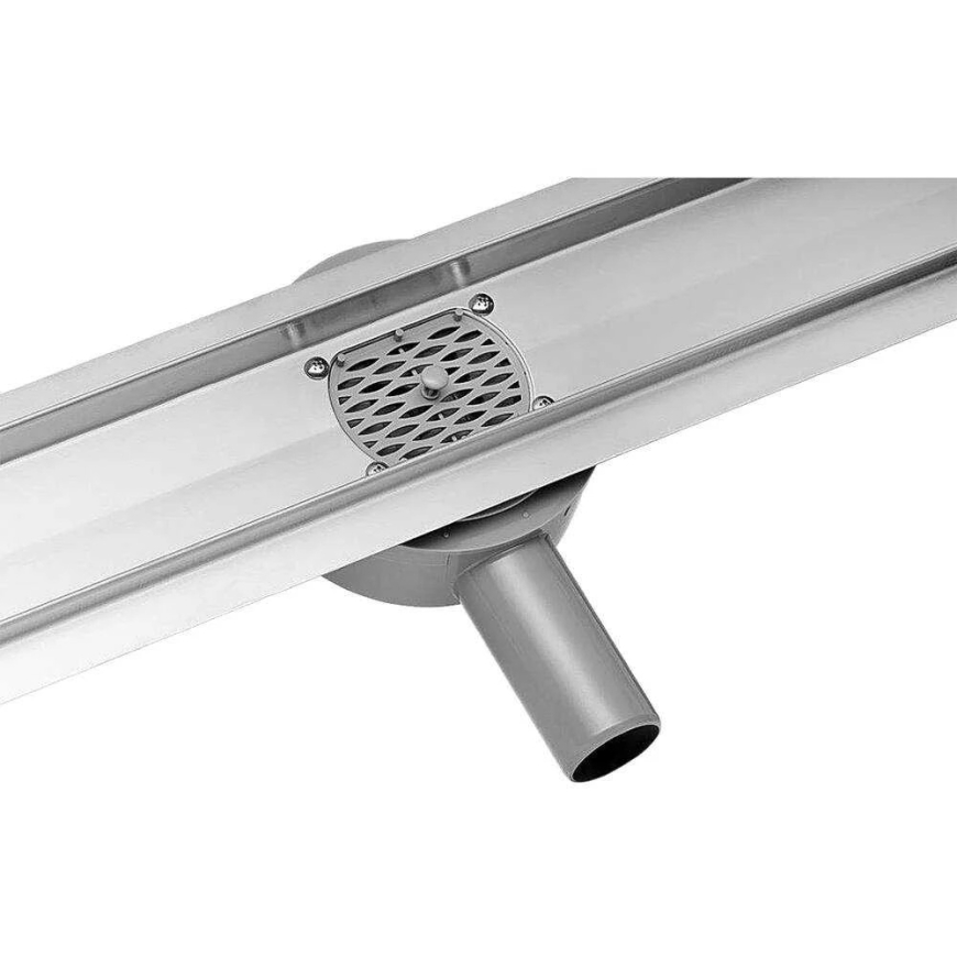 Линейный трап Fala Rotary 60 с сифоном Wet & Dry, душевой трап из нержавеющей стали, трап с плиточным вставным элементом, трап д – 2