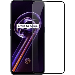 Nillkin CP+PRO Полноэкранное ультратонкое закаленное стекло с рамкой 0,2 мм 9H для Realme 9 Pro + (9 Pro Plus) черное