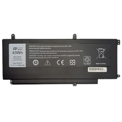 Аккумулятор для ноутбука DELL D2VF9, 3840mAh, Power Plant