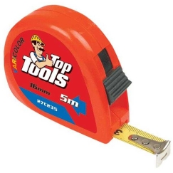 Top Tools Top Tools Steel measure 5m coiled (27C235)