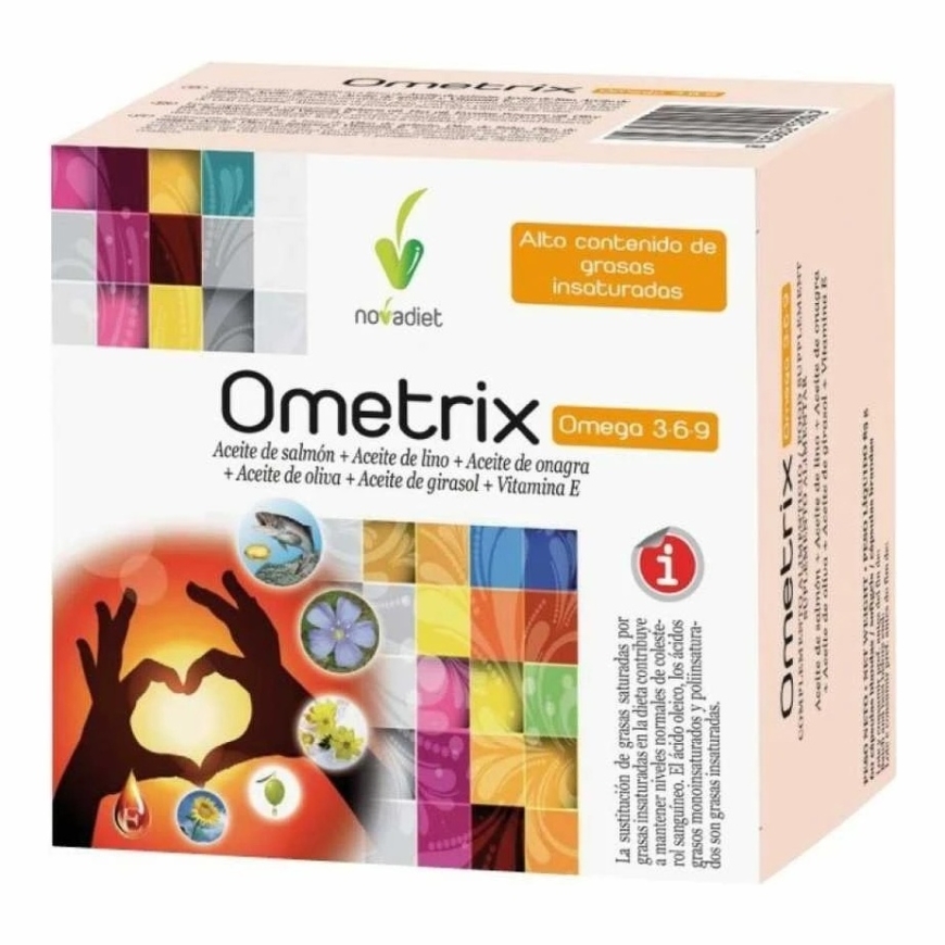 "Novadiet Ometrix 3 6 9 60 kapsulas