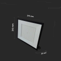 V-tac 200W LED prožektors, melns, 4000K V-tac 200W LED prožektors, melns, 4000K