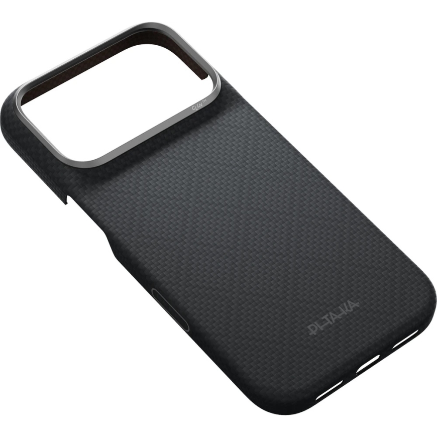 PITAKA Edge Argyle MagSafe korpuss iPhone 18 Pro / 17 Pro, bazalta melns – 5