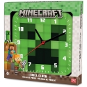 Kids Licensing KIDS Minecraft Seinäkello Lapsille Creeper / Min3058 (SB12375)