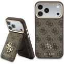 Чехол Guess 4G с кошельком Magsafe для iPhone 18 Pro Max / 17 Pro Max, коричневый Чехол Guess 4G с кошельком Magsafe для iPhone 18 Pro Max / 17 Pro Max, коричневый