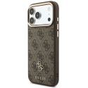 Guess 4G Case with Wallet Magsafe for iPhone 18 Pro Max / 17 Pro Max, brown Guess 4G Case with Wallet Magsafe for iPhone 18 Pro Max / 17 Pro Max, brown