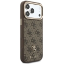 Guess 4G Case with Wallet Magsafe for iPhone 18 Pro Max / 17 Pro Max, brown Guess 4G Case with Wallet Magsafe for iPhone 18 Pro Max / 17 Pro Max, brown