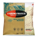 Pakastetut ranskalaiset perunat FARM FRITES, mini vohvelit, 1kg Pakastetut ranskalaiset perunat FARM FRITES, mini vohvelit, 1kg