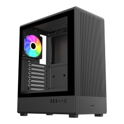 FSP M221-BA Case Midi Tower mATX, ATX Black ARGB