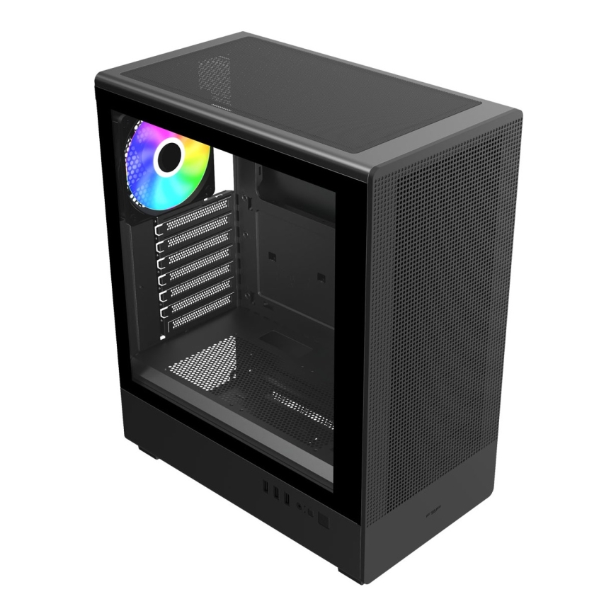 FSP M221-BA Case Midi Tower mATX, ATX Black ARGB – 2