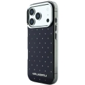 Karl Lagerfeld IML Rhinestones Allover un elektroplāksnītes logotipa maciņš iPhone 18 Pro / 17 Pro melns Karl Lagerfeld IML Rhinestones Allover un elektroplāksnītes logotipa maciņš iPhone 18 Pro / 17 Pro melns