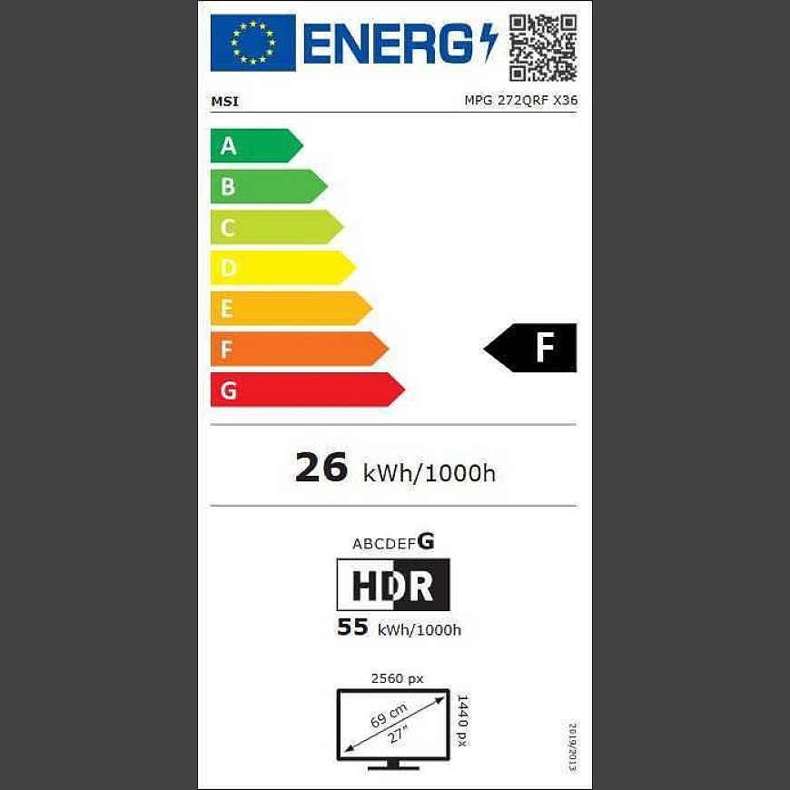 MSI MPG 272QRF X36 27" IPS 16:9 – 4