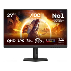 AOC G4 Q27G4XF kompiuterio monitorius 68,6 cm (27") 2560 x 1440 pikseliai Quad HD LED Juoda, Pilka