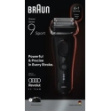 Braun Series 9 Sport 9110s Foil shaver Black Braun Series 9 Sport 9110s Foil shaver Black