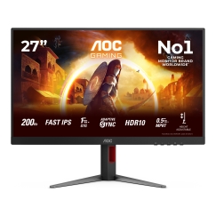 AOC G4 27G4HA tietokoneen litteä näyttö 68,6 cm (27") 1920 x 1080 pikseliä Full HD LED Musta, Punain
