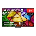 4K evo AI Mini RGB TV | 86MRGB87B3B | 86 | Älykäs TV | webOS | UHD | Musta 4K evo AI Mini RGB TV | 86MRGB87B3B | 86 | Älykäs TV | webOS | UHD | Musta