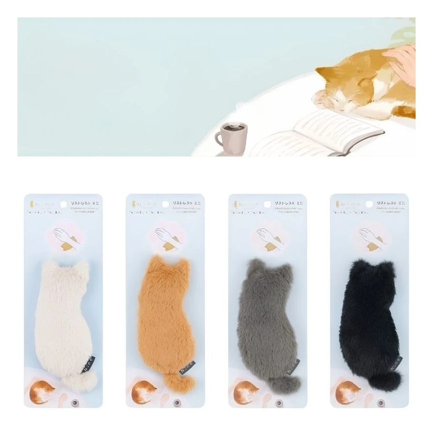 China Soft Wrist Support for Mouse Work "Nekonose", Gray NNS-WR01GY – 3