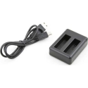 Xrec USB Charger For Two Batteries For Ahdbt-401/ Gopro Hero 4 Black Xrec USB Charger For Two Batteries For Ahdbt-401/ Gopro Hero 4 Black