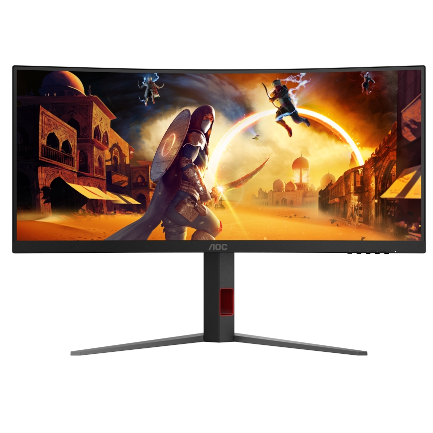 AOC G4 CU34G4 монитор для ПК 86,4 cm (34") 3440 x 1440 пикселей Wide Quad HD LED Черный, Красный – 5