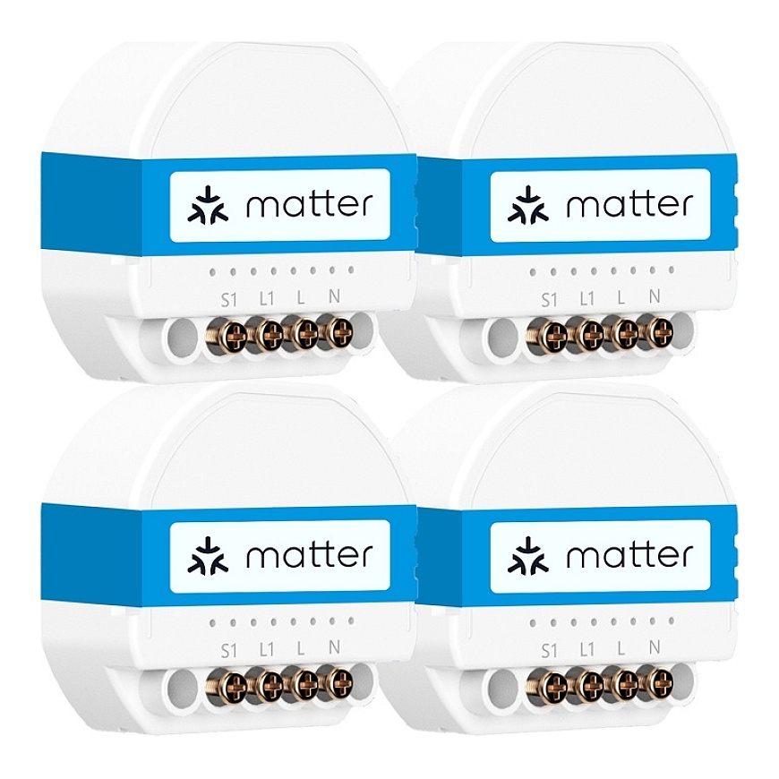 Meross MSS815MAQUA-UN 4-pack Nutikad Wi-Fi lülitid