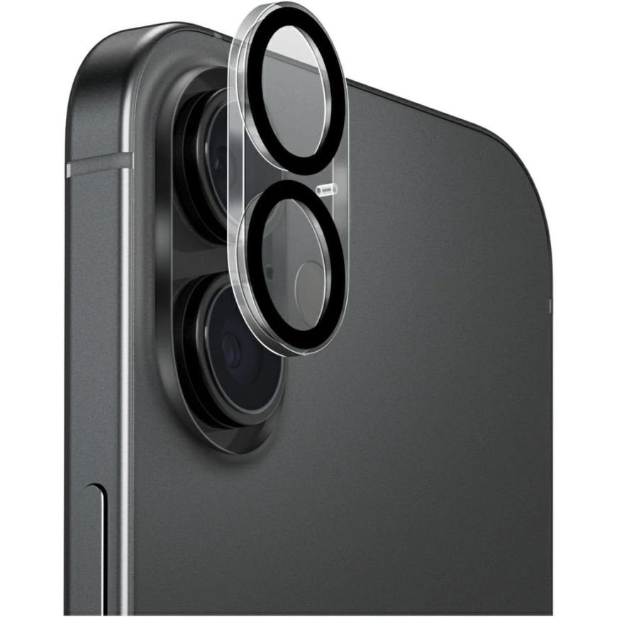 UNIQ Optix Clearshield Frameguard kameru objektīva aizsardzība iPhone 17, caurspīdīga, ar aplikatoru