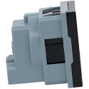 SHELLY SOCKET FOR WALL DISPLAY STAND Juodas SHELLY SOCKET FOR WALL DISPLAY STAND Juodas