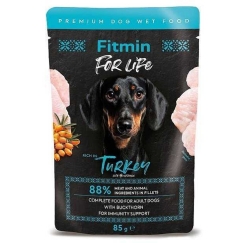 FITMIN Fitmin Fitmin For life šunų pakelis su filetu suaugusiems šunims