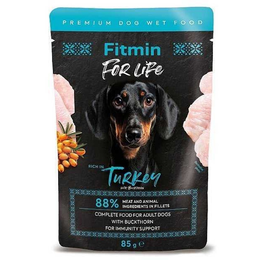 FITMIN Fitmin Fitmin For life koiran pouch aikuisille koirille filee