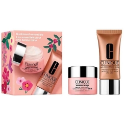 Clinique „Sunkissed Essentials“ -setti: kosteuttava kasvovoide 30 ml + öljytön itseruskettava geeli 30 ml