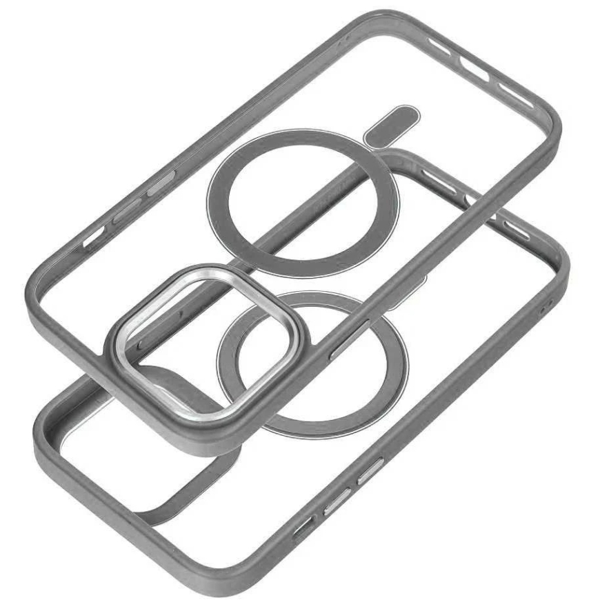 OEM Чехол для Samsung S26 Color Edge Mag Cover совместимый с MagSafe титановый шар – 3