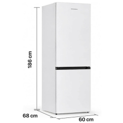 Combi No Frost ledusskapis HCNF-HM400INVE++ HEINNER