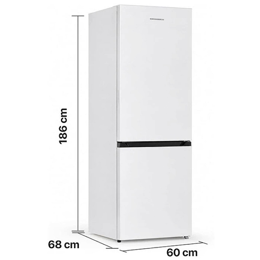 Combi No Frost ledusskapis HCNF-HM400INVE++ HEINNER