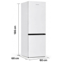 Combi No Frost jääkaappi HCNF-HM400INVE++ HEINNER Combi No Frost jääkaappi HCNF-HM400INVE++ HEINNER