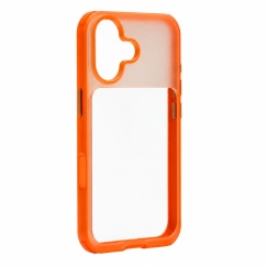 Apple iPhone 17 LiveCase Hybird Kuori Tuki PC+TPU Oranssi