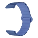 Riff 22mm Universālais Loop magnētiskais silikona siksniņa Zila Riff 22mm Universālais Loop magnētiskais silikona siksniņa Zila