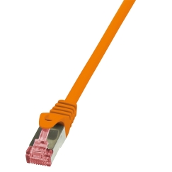 LogiLink 2m Cat.6 S/FTP сетевой кабель Оранжевый Cat6 S/FTP (S-STP)