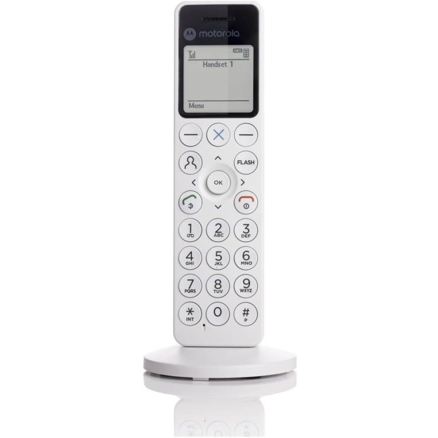 Langaton kiinteä puhelin Motorola DOT411 valkoinen – 4