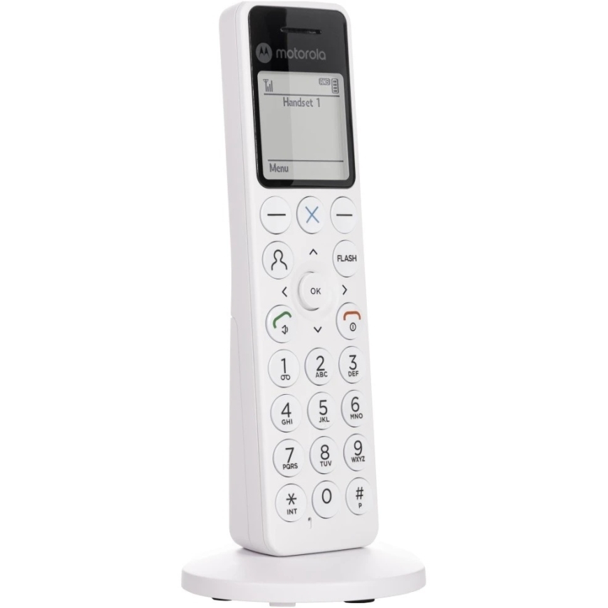 Langaton kiinteä puhelin Motorola DOT411 valkoinen – 5