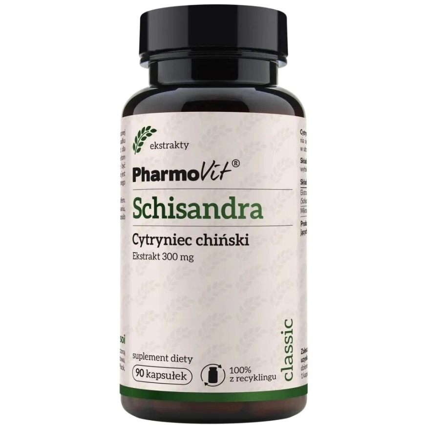Pharmovit Schisandra Kininis tsitrin 300 mg toidulisand 90 kapslit