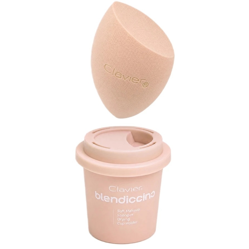 Aptel Комплект для макияжа Blendiccino + контейнер для хранения кофе