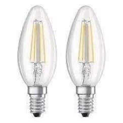 Лампа Osram LED B40 4W E14 827 470LM Филамент 2шт