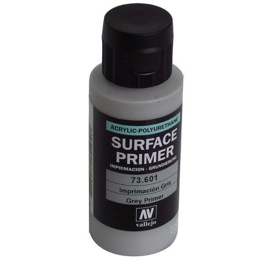 Vallejo virsmas grunts 60ml - Pelēks