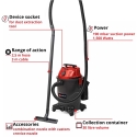 Einhell EINHELL TC-VC 1930 A, wet/dry vacuum cleaner red/black Einhell EINHELL TC-VC 1930 A, wet/dry vacuum cleaner red/black